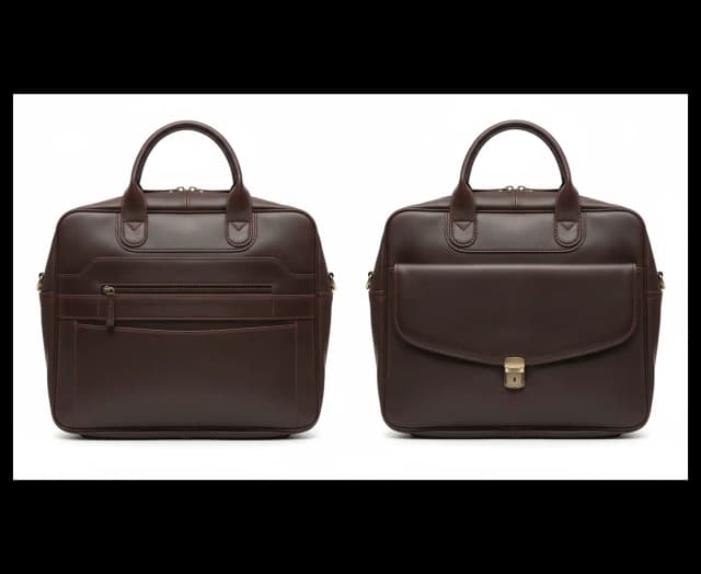 Classic Executive Pro Leather Laptop Bag – Premium Business Briefcase
